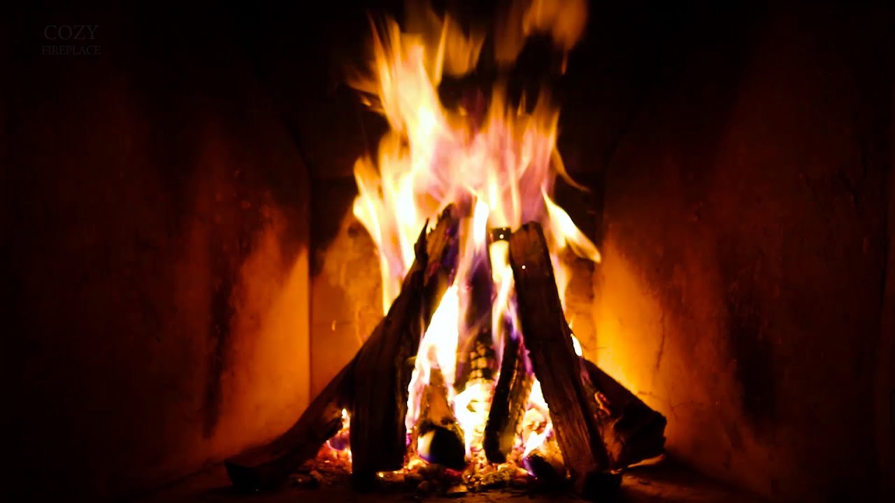 Fireplace & Rain Sounds | Cozy Ambience for Sleep, Study & Relaxation 🔥🌧️