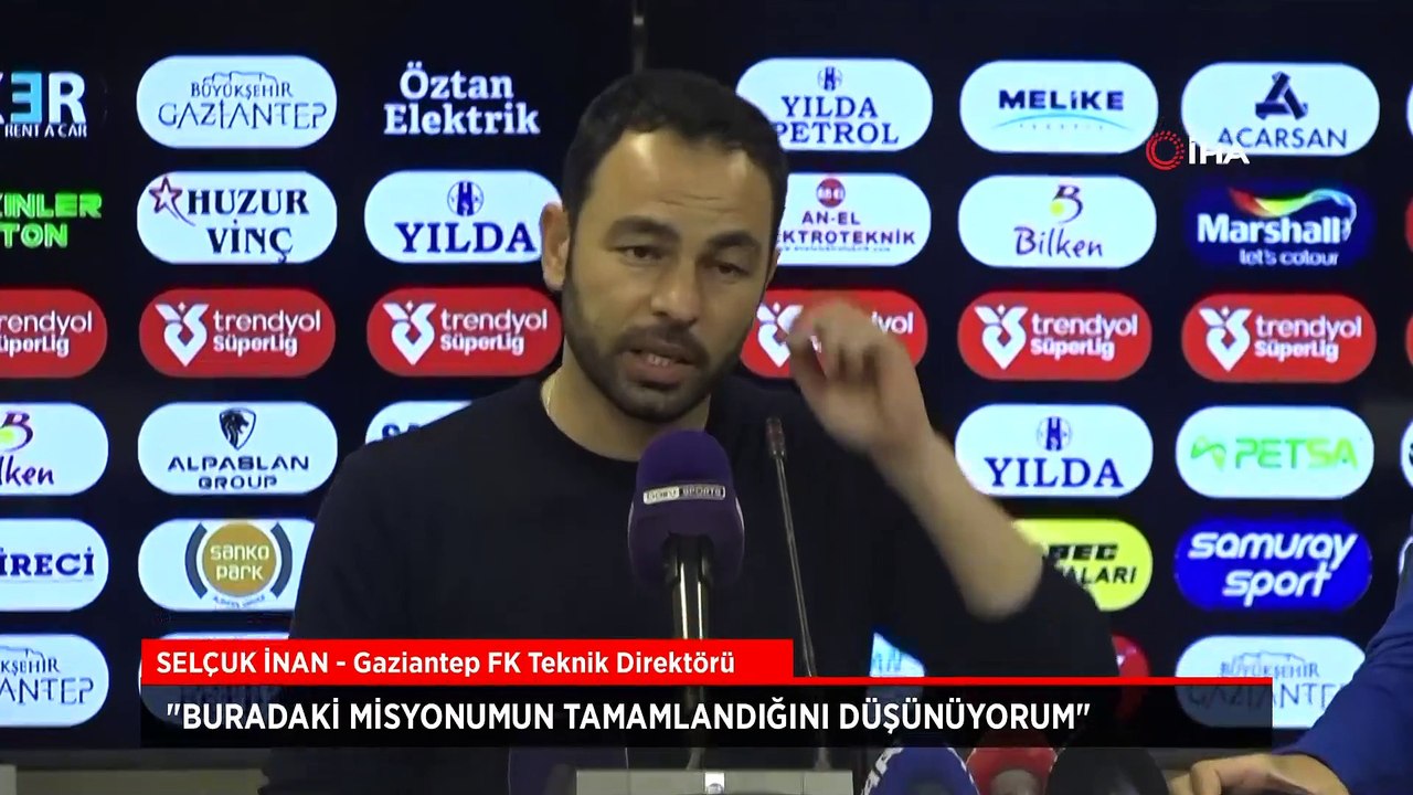 Selçuk İnan: Buradaki misyonumun tamamlandığını düşünüyorum