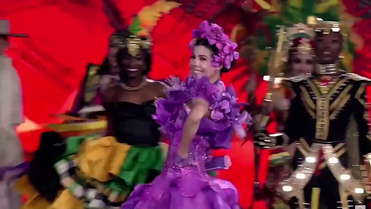 Valeria Cannavó presenta su traje típico en Miss Mundo 2025