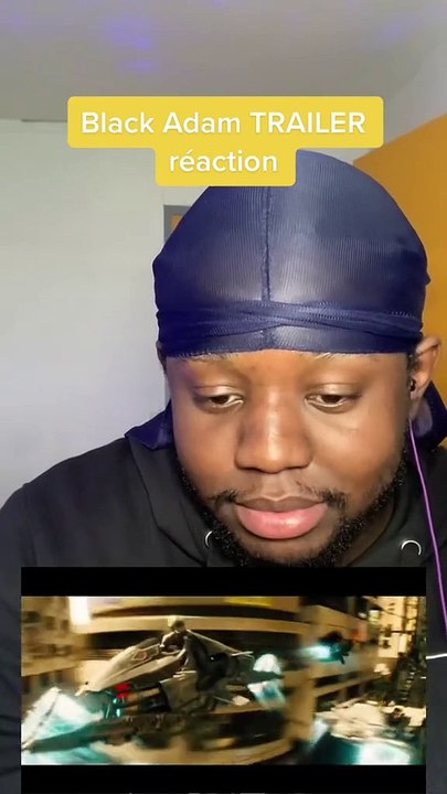 Réaction trailer black adam