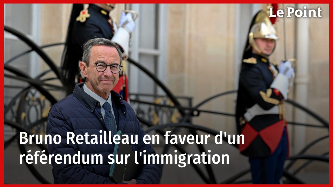 Bruno Retailleau en faveur d'un référendum sur l'immigration