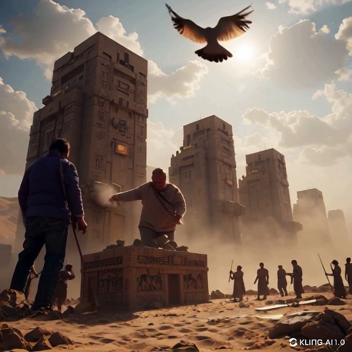 Giants & Humans Carve History | Epic Stonework in Mythic Ancient Egypt