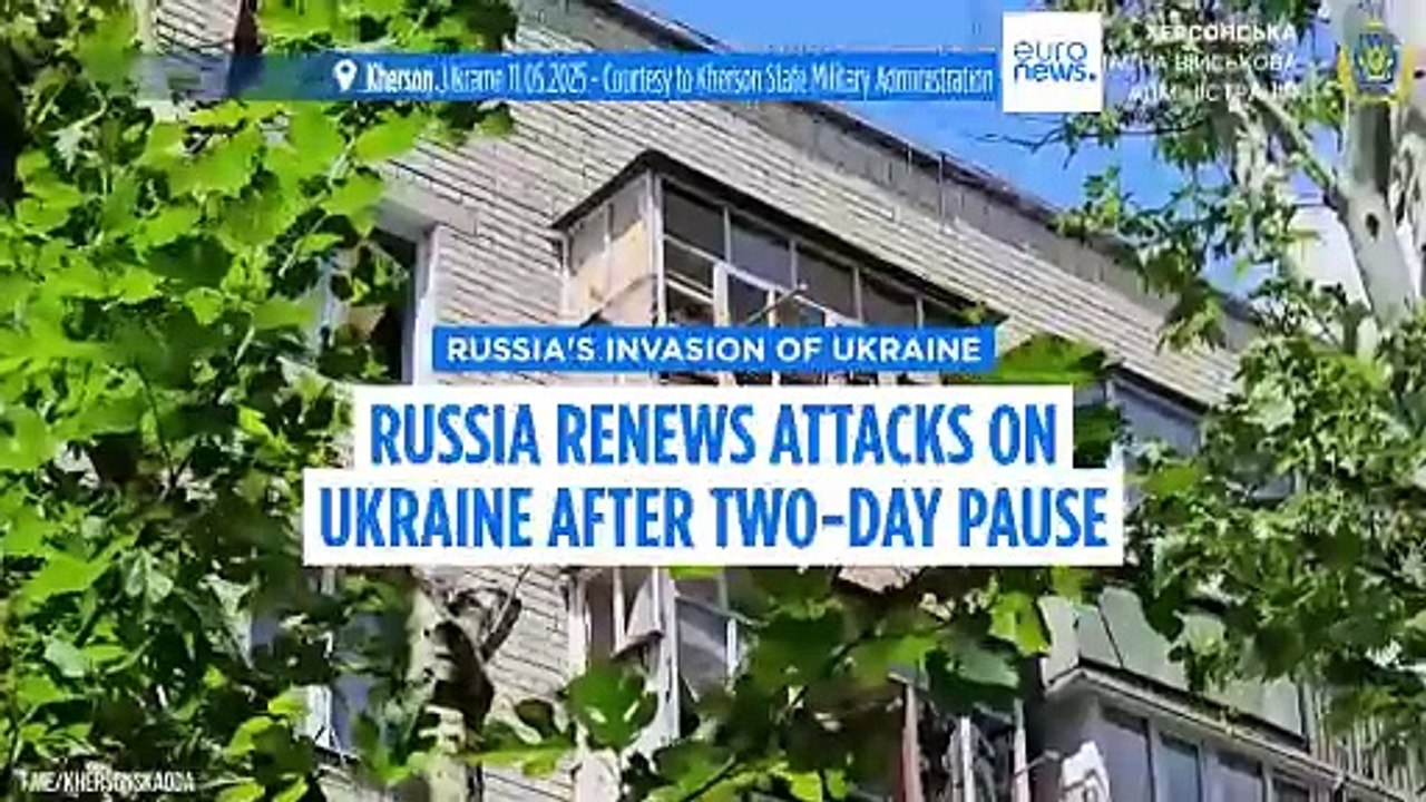 Russian drones strike frontline Ukrainian villages