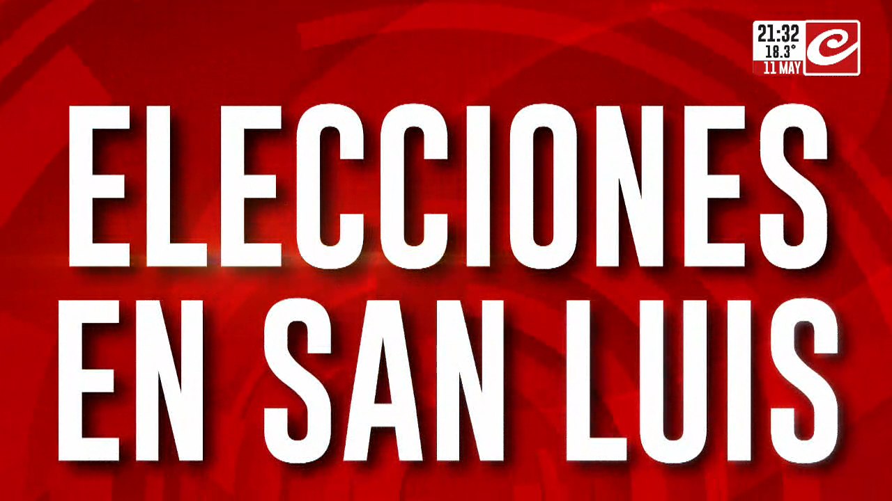 Elecciones en San Luis: "Ahora San Luis" suma 46%