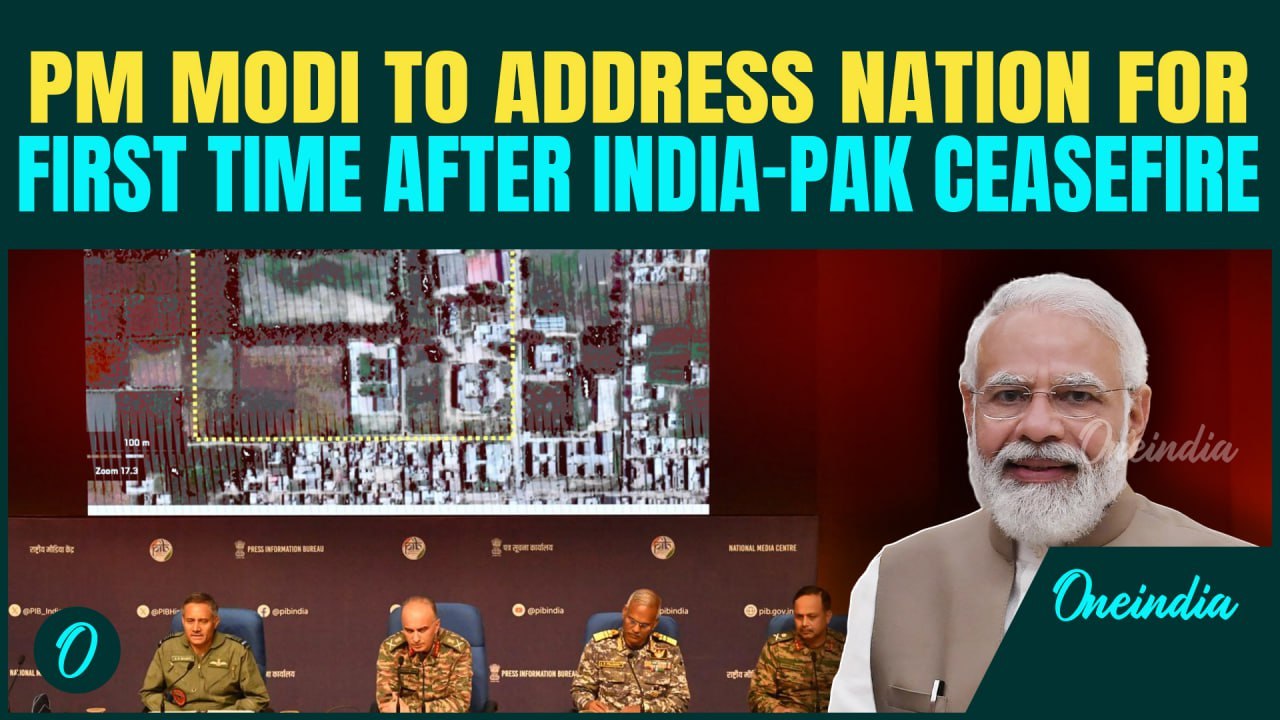 BREAKING| PM Modi’s FIRST ADDRESS On India-Pak Ceasefire Today | Modi to Speak on Operation Sindoor