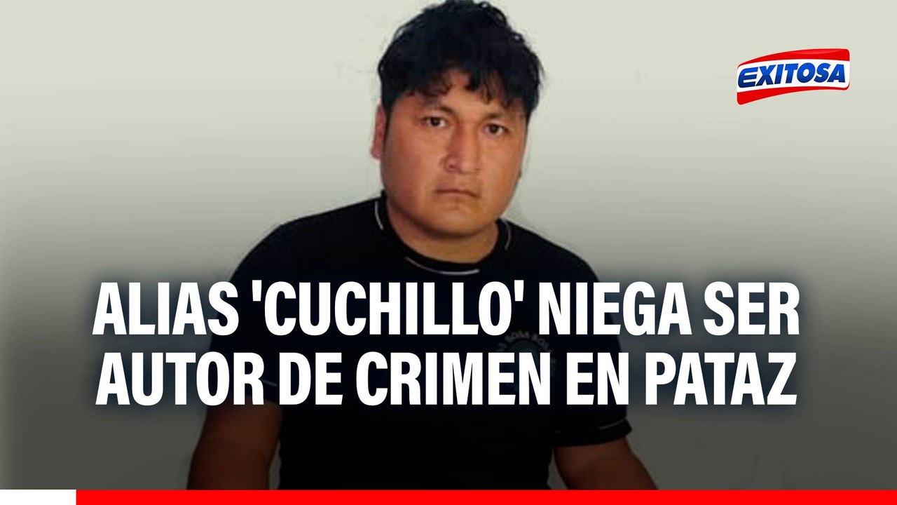 ¡Desde la clandestinidad! Alias 'Cuchillo' niega ser autor del crimen en Pataz: "Soy inocente"