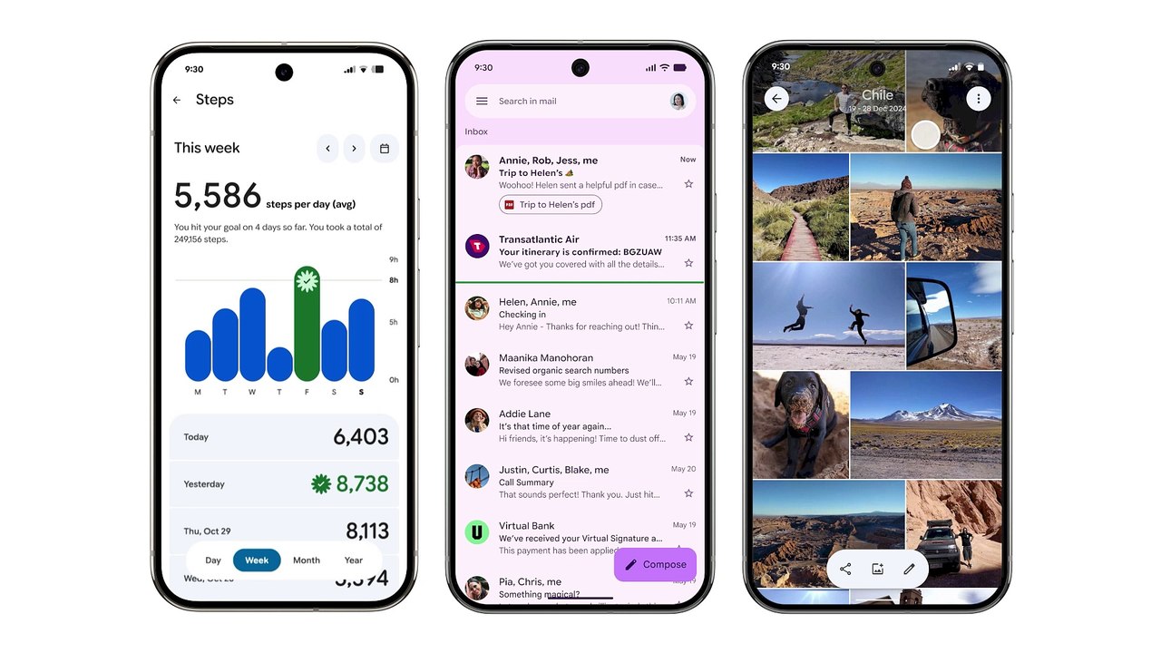 Material Design 3 Google Apps