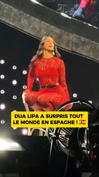 Dua Lipa a surpris tout le monde en Espagne ! 🇪🇸