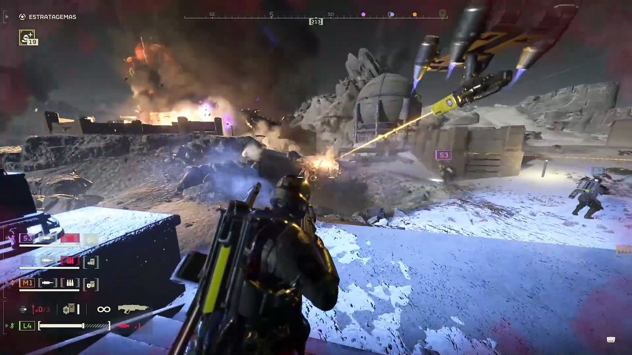 Helldivers 2: Emergencia Galáctica - Gameplay de los nuevos Iluminados