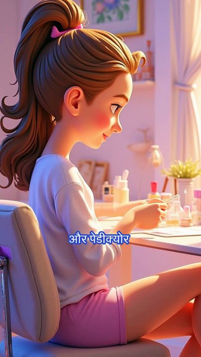 What is manicure and pedicure in Hindi