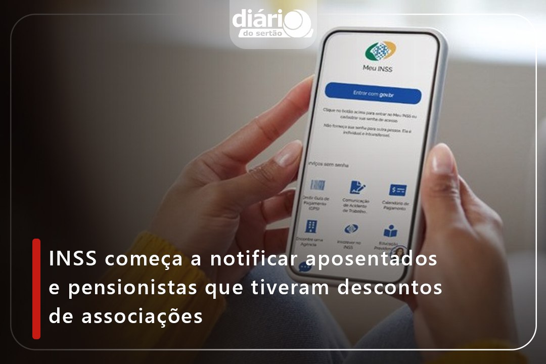INSS começa a notificar aposentados e pensionistas que tiveram descontos de associações