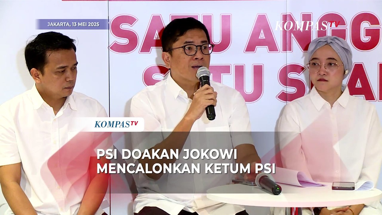 Jokowi Jadi Inspirasi, Didoakan Ikut Maju Jadi Calon Ketua Umum Baru PSI