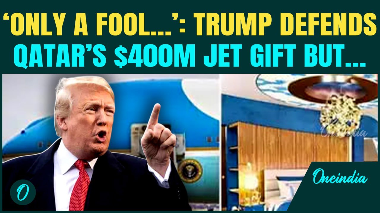 Trump Lashes Out at ‘Fools’ Doubting $400 Mn Qatar Jet Gift; Trump Says It's for the US, But Is It?