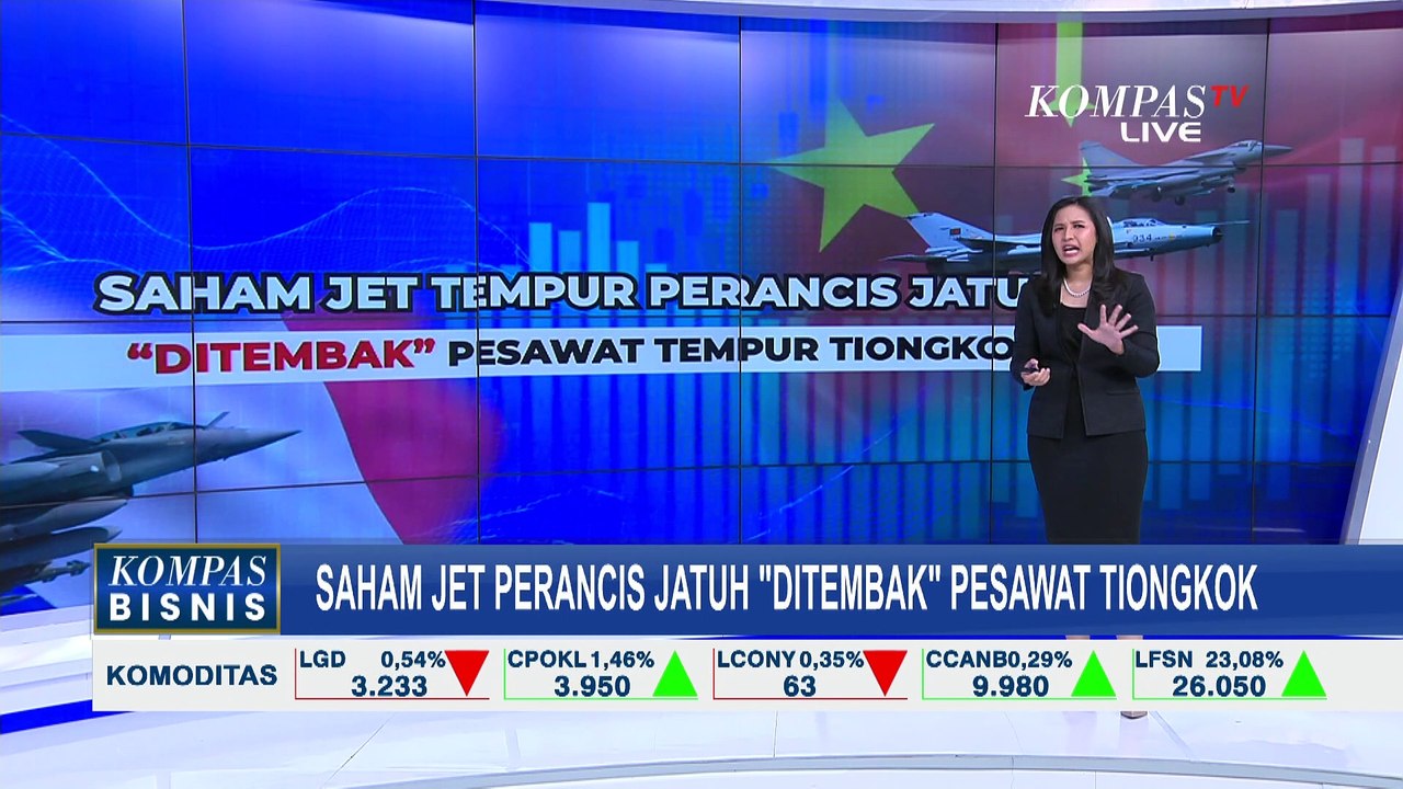 Konflik India Pakistan: Saham Jet Perancis 'Ditembak' Pesawat Tiongkok, Begini Kondisi Pasar!