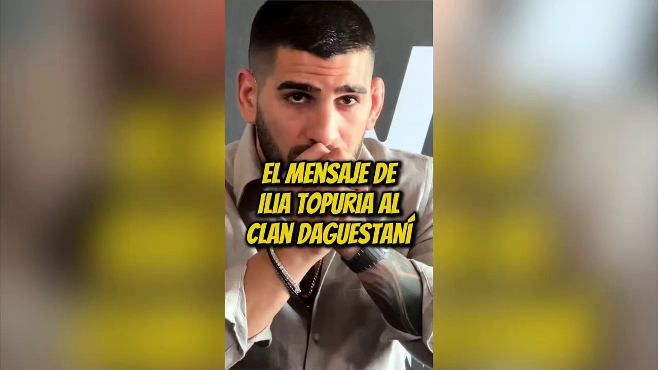 El monumental cabreo de Ilia Topuria con Makhachev