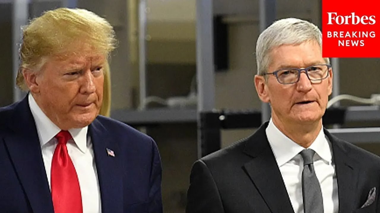 'I Had A Little Problem With Tim Cook Yesterday': Trump Knocks Apple's Plans In India