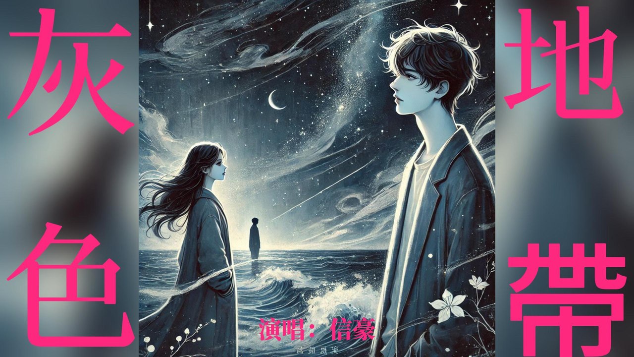 信豪-灰色地帶『早知道結局 會想耍賴越瞭解越想 峰迴路轉從明白裡面 學著離開晚一點不如 早一點』#信豪 #灰色地帶 #新晉創作才子【動態歌詞/Lyrics Video】