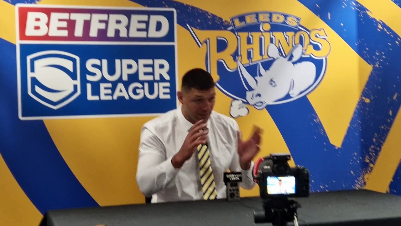 Leeds Rhinos star Ryan Hall