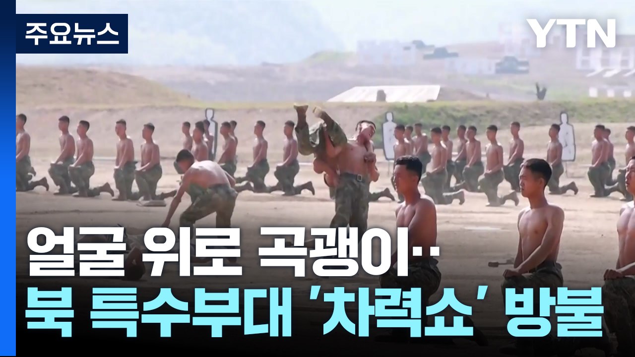 얼굴 위로 곡괭이가...'차력쇼' 방불케 한 북 특수부대 / YTN