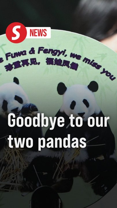 Goodbye Xing Xing and Liang Liang!