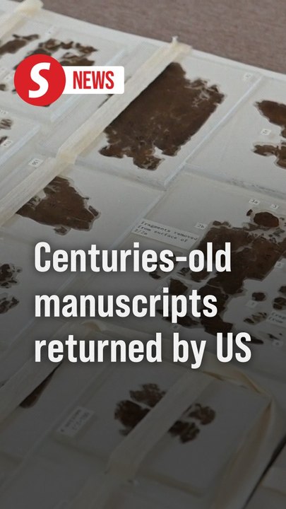 Ancient silk manuscripts return to China after 79 years in the US
