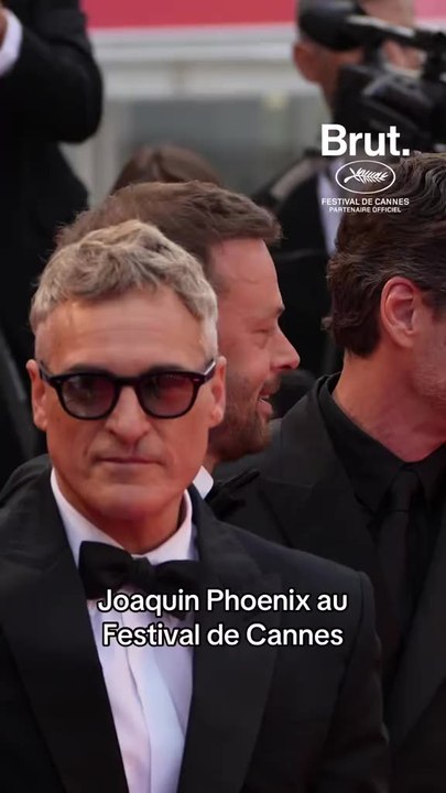 Joaquin Phoenix au Festival de Cannes.