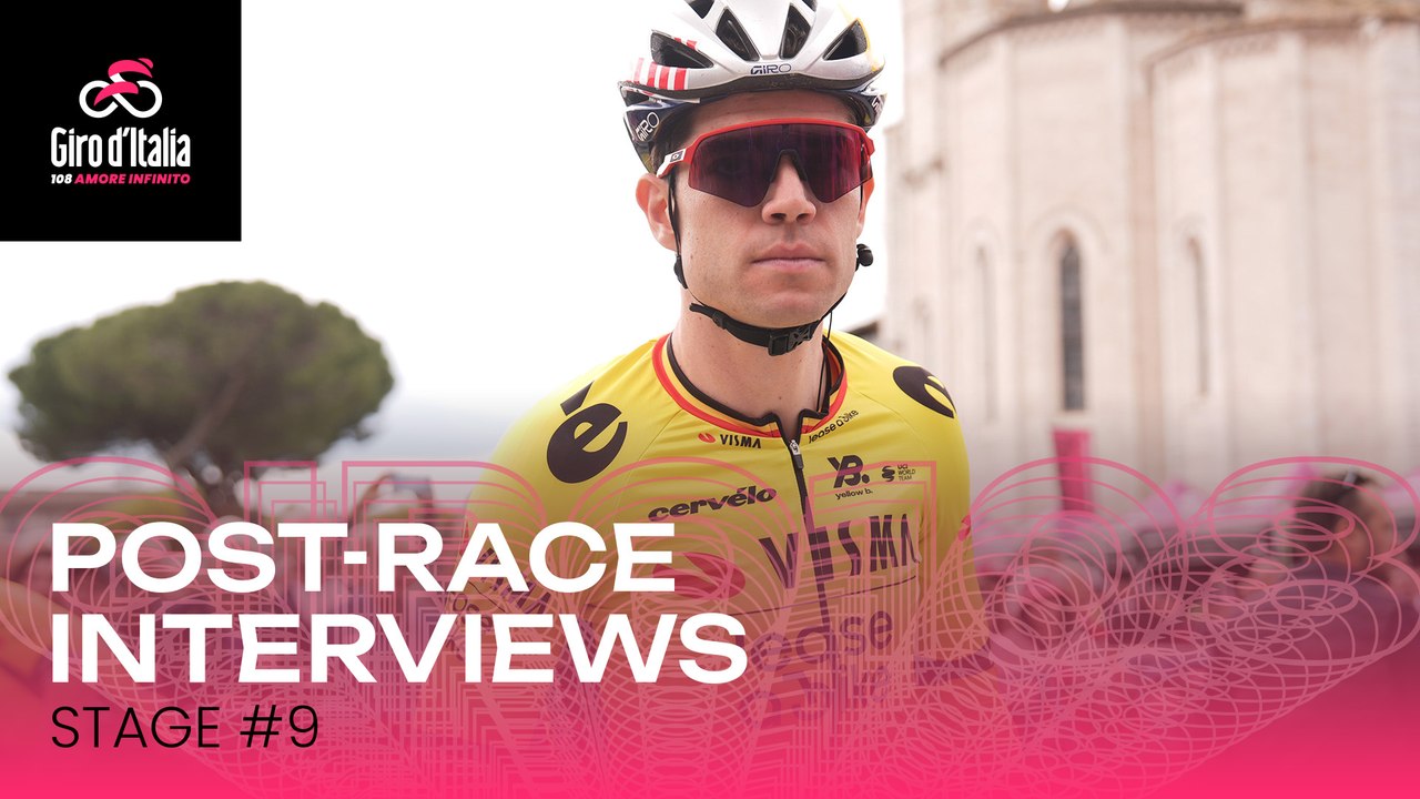 Giro d'Italia 2025 | Stage 9: Post-race interviews