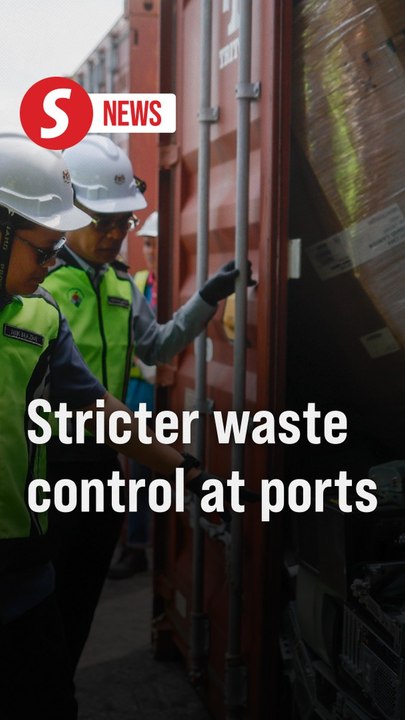 Port controls being stepped up to curb waste dumping in Malaysia