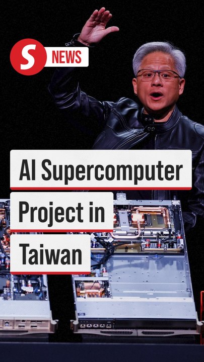 Nvidia's Huang unveils AI factory vision in Taiwan