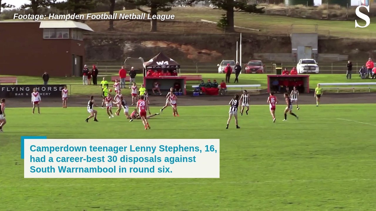 Camperdown's Lenny Stephens' career-best in round six.