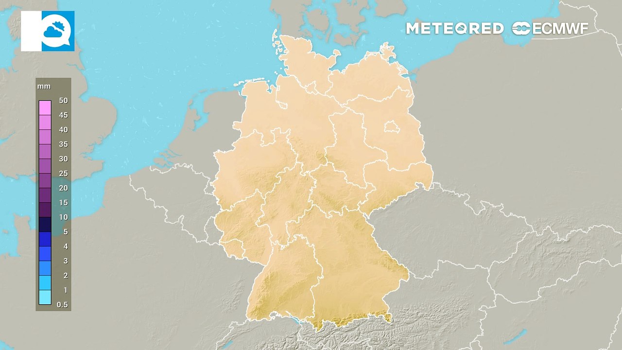 Zunächst vor allen Dingen im Süden Deutschlands Regen!