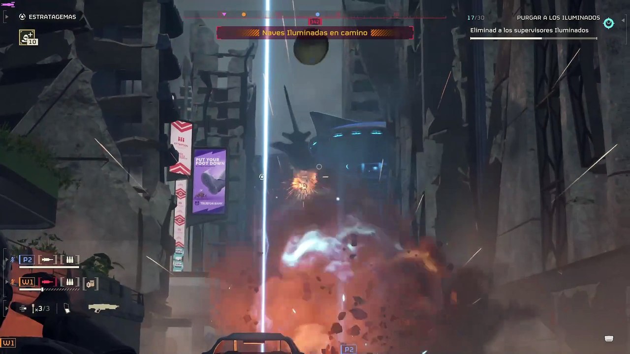 Helldivers 2 - Emplazamiento Antitanque Vs Leviatán