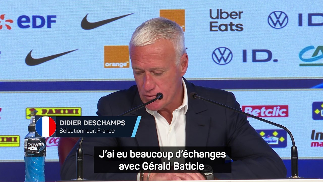 Deschamps justifie la convocation de Rayan Cherki