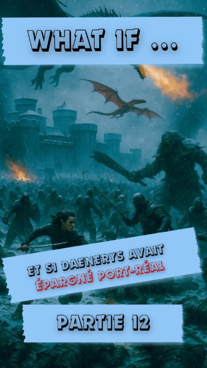 👉  Et si Daenerys avait épargné Port-Réal (Partie 12)