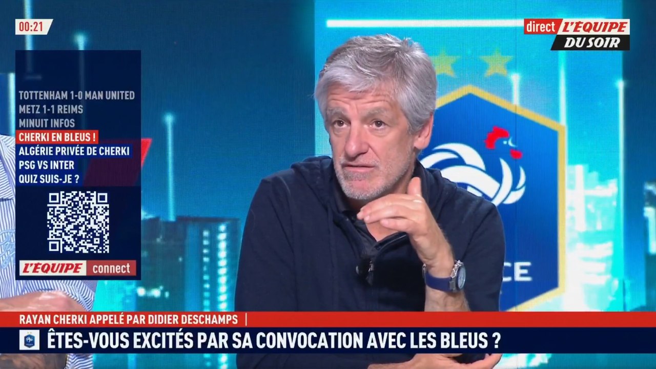 "C'est Maradona !" : Un chroniqueur de L'Équipe du Soir s'enflamme après la sélection de Rayan Cherki en équipe de France