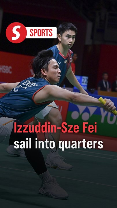 M'sia Masters: Izzuddin-Sze Fei breezes into quarter-finals