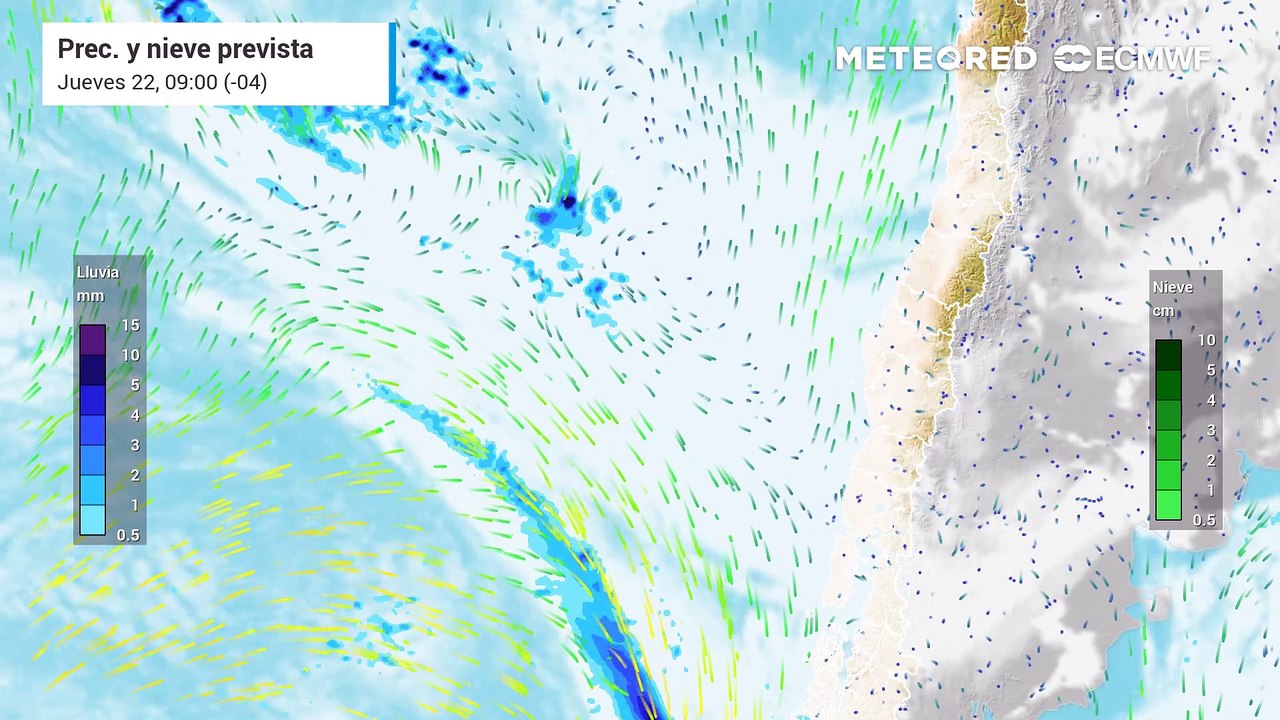 Domingo 25 de mayo llegarían las nuevas lluvias al Gran Santiago