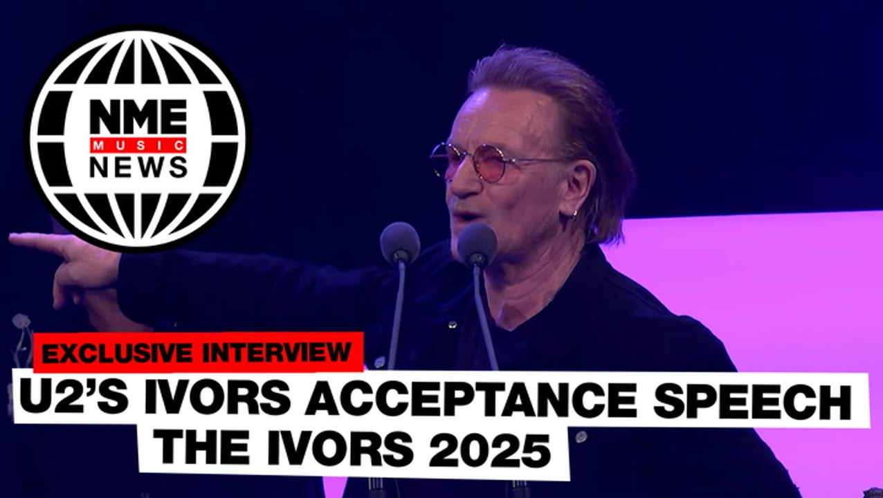 U2's Ivors 2025 acceptance speech