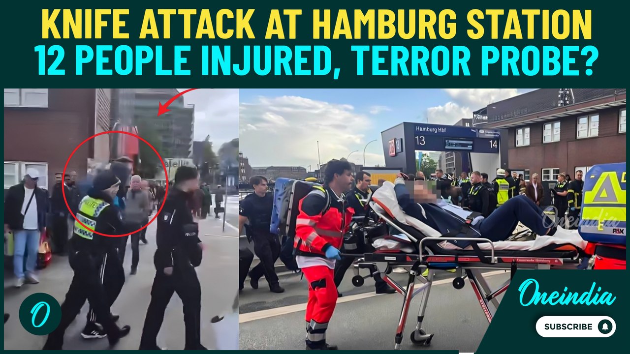 BREAKING: 12 People Injured In Mass Stabbing at Hamburg Central Station | Suspect Nabbed