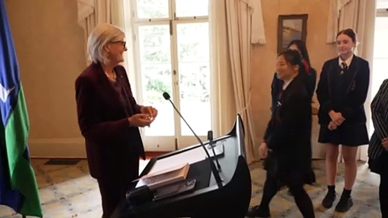 Prestigious public speaking competition gives schoolgirls an opportunity to be heard