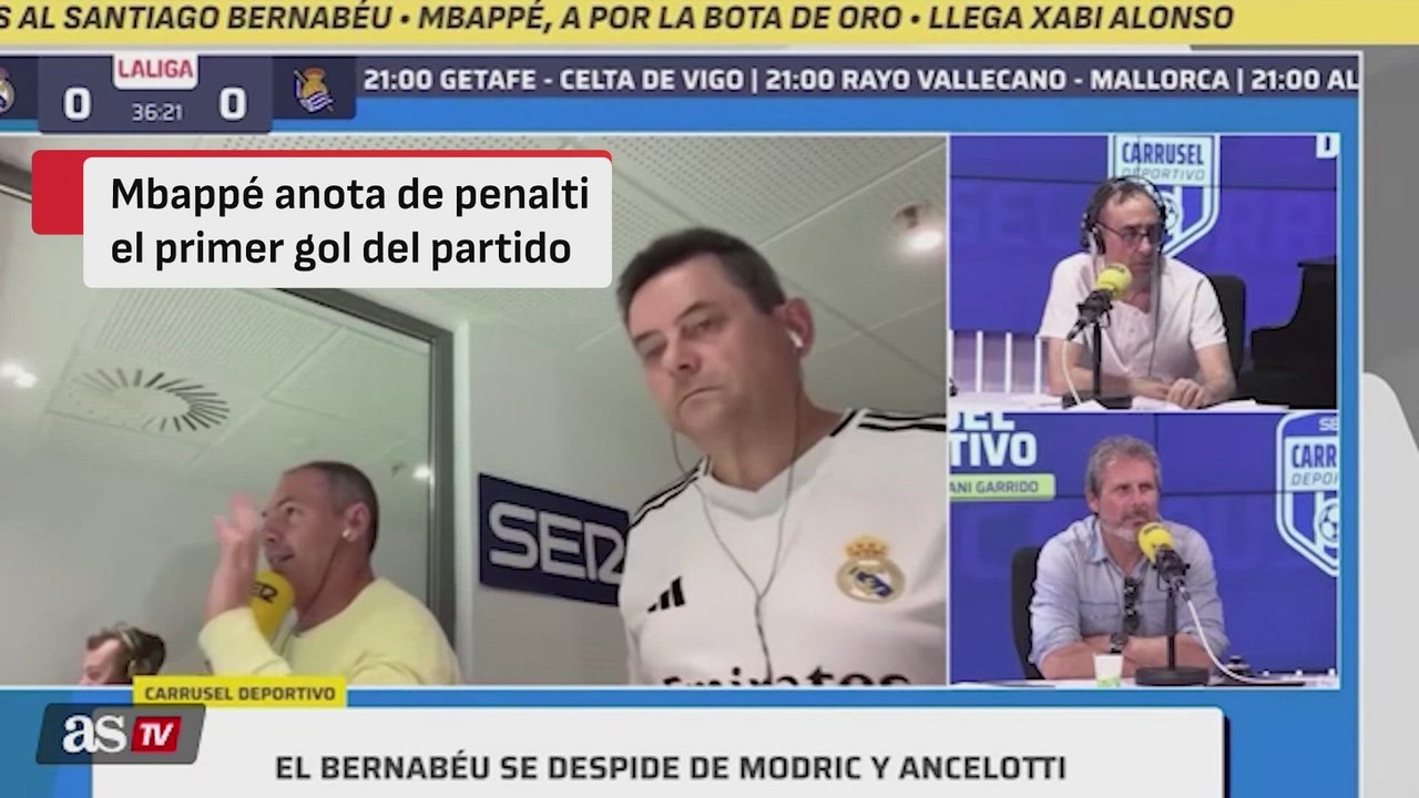 La reacción de Roncero al Real Madrid 2 - Real Sociedad 0: despedidas Modric, Ancelotti, Lucas...