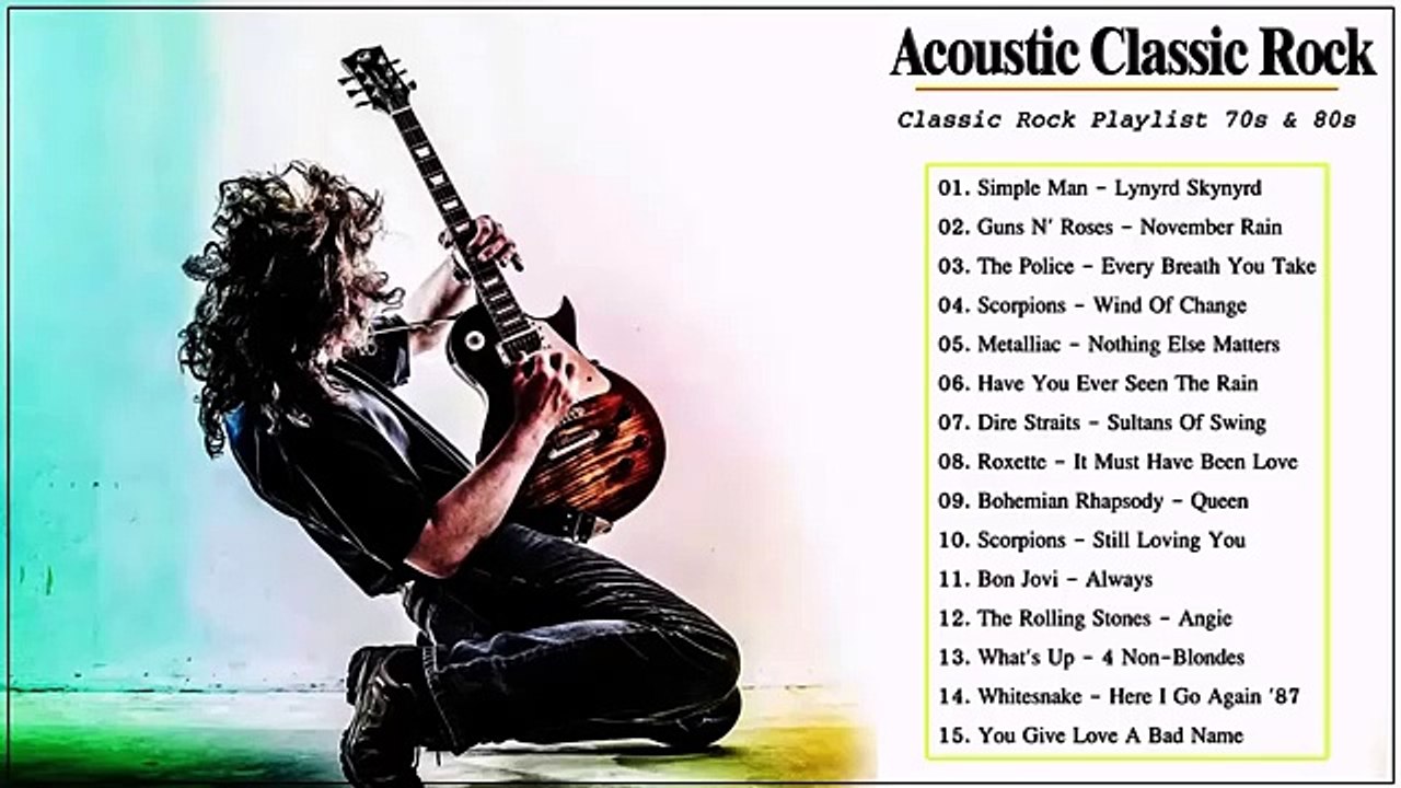 Acoustic Classic Rock Colection - Classic Rock 70s 80s