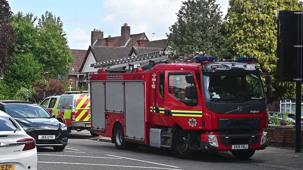 Devastating House fire in Walsall.