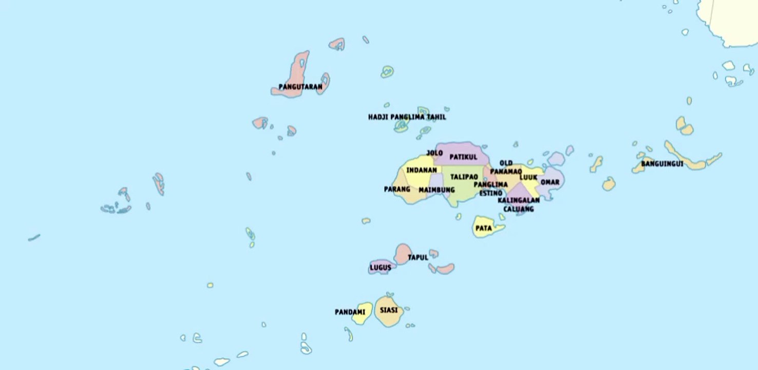 Map of Sulu Province. Peta Provinsi Sulu. Sulu Province Map. Map of Province of Sulu. Province of Sulu Map. Mapa ng Lalawigan ng Sulu. Mapa ng Sulu. Peta Sulu. Carte de la province de Sulu. Carte de Sulu. Mapa da província de Sulu. Mapa de Sulu. スールー州の地図