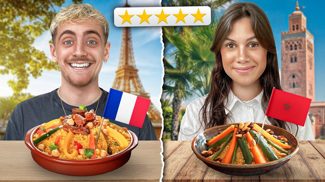 COUSCOUS 5 ÉTOILES  PARIS vs MARRAKECH !