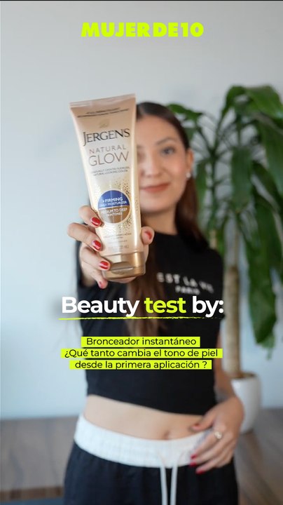 Beauty test by: Bronceado instantáneo con Jergens, una piel bronceada y radiante SIN sol ☀️