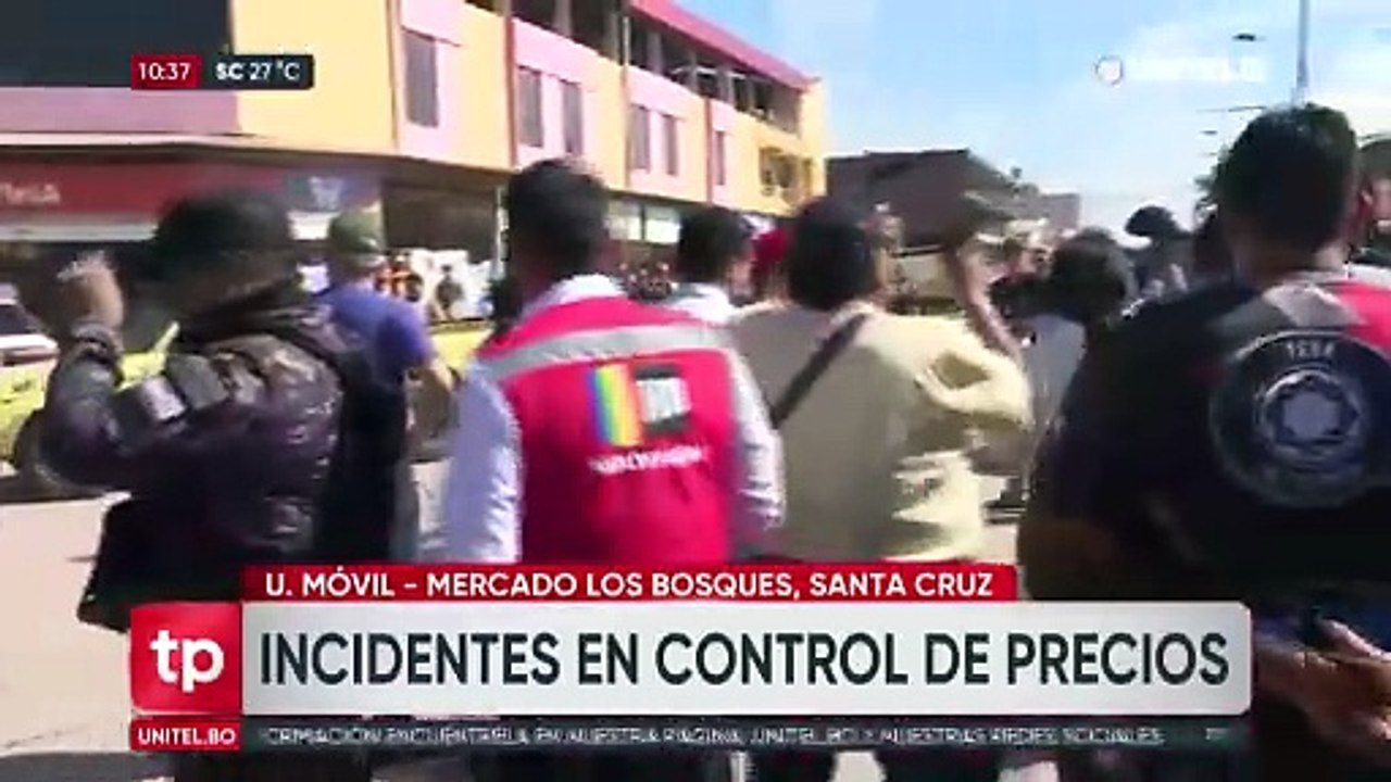 Disturbios durante controles