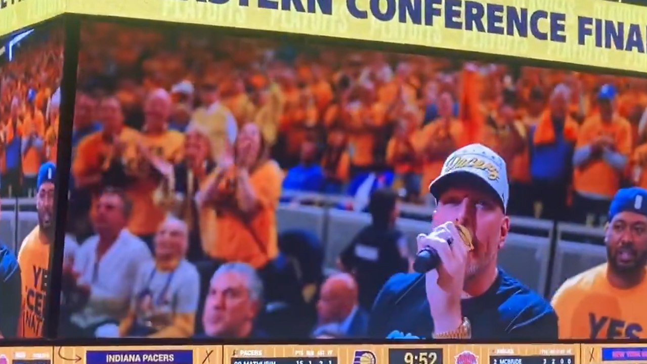 Pat McAfee fires up Pacers fans by insulting Knicks celebrities: Sons of bitches