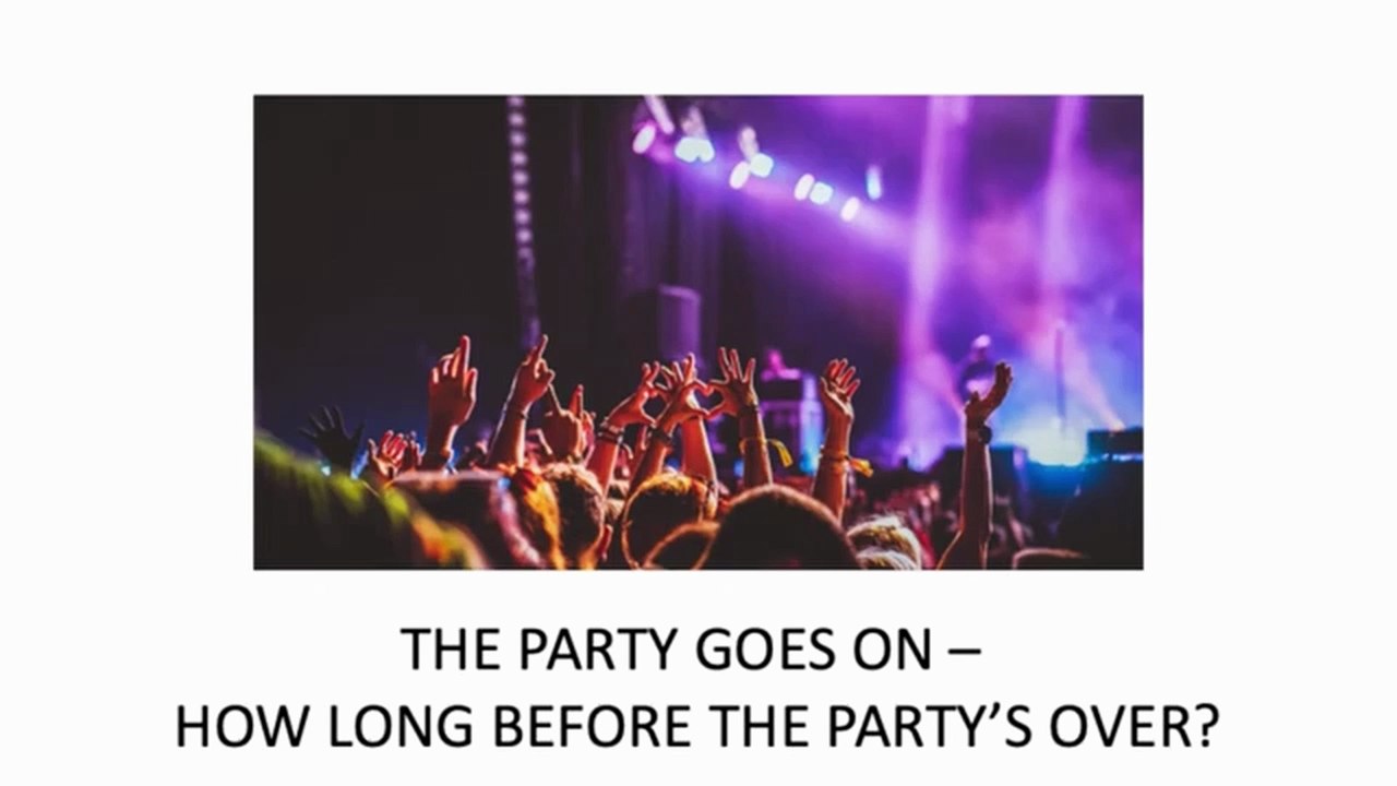 How long before the party is over?