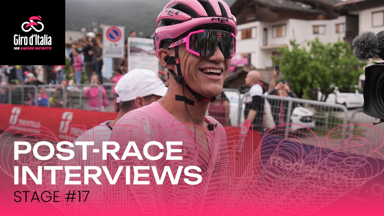 Giro d'Italia 2025 | Stage 17: Post-race interviews